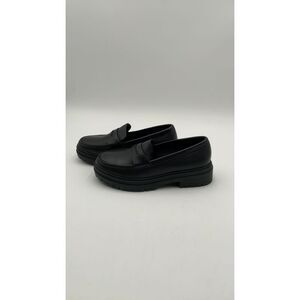 Quince Black Leather Loafers